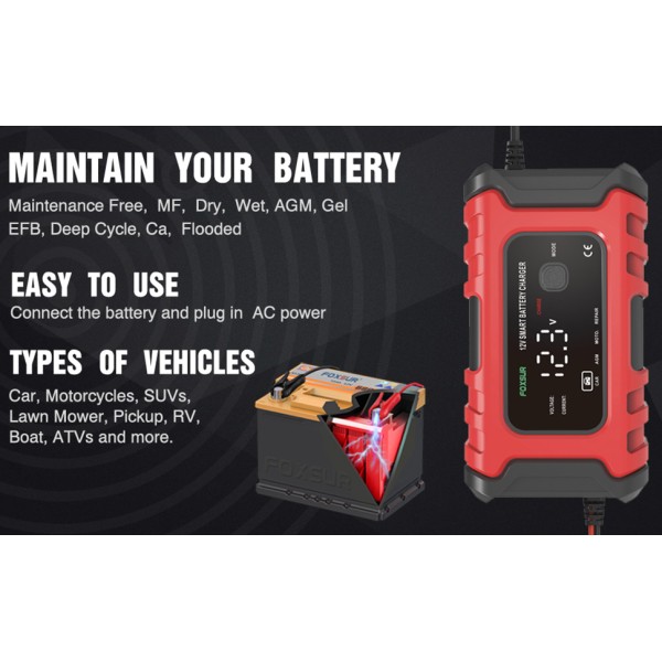 Redresor Incarcator Baterii Moto Barci ATV-URI Tractoare Agricole 12v 150ah cu functii intretinere baterii Moto Gel AGM Redresor Incarcator Baterii Moto Barci ATV-URI Tractoare Agricole 12v 150ah cu functii intretinere baterii Moto Gel AGM