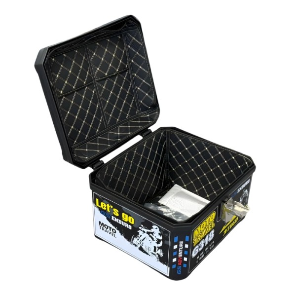 Moto Cutie Aprilia Tuono V4 Top Case Moto 57L 44x37x33 cm cu Inchidere Cutie Portbagaj Motocicleta