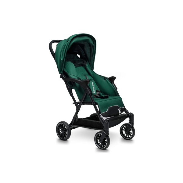 Carucior copii Little Rider Siena Culoare Verde, pliabil, ușor, compact Certificare Siguranta