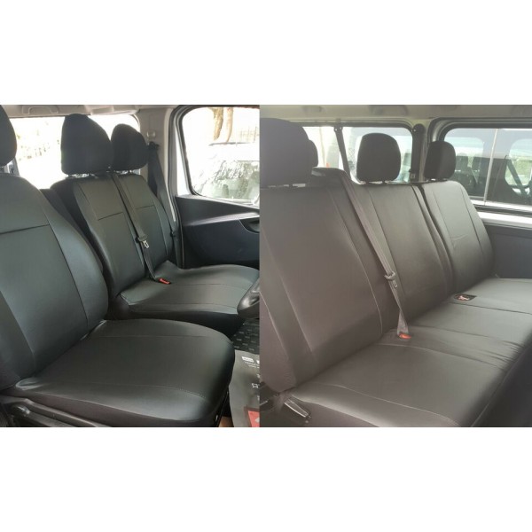 Set Huse Scaune piele eco 6 locuri VW Caravelle 2006-2023