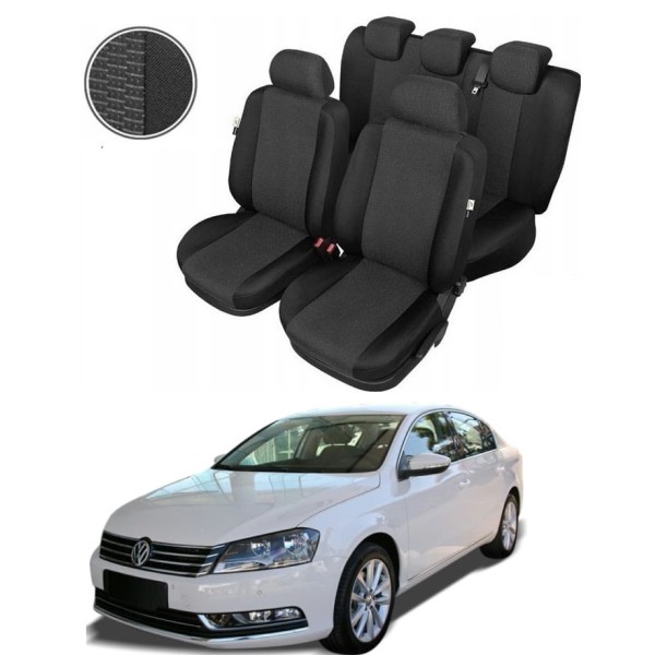 Huse Scaune Dedicate (VW) Volkswagen Passat B7 2010-2015 Bancheta Fractionata
