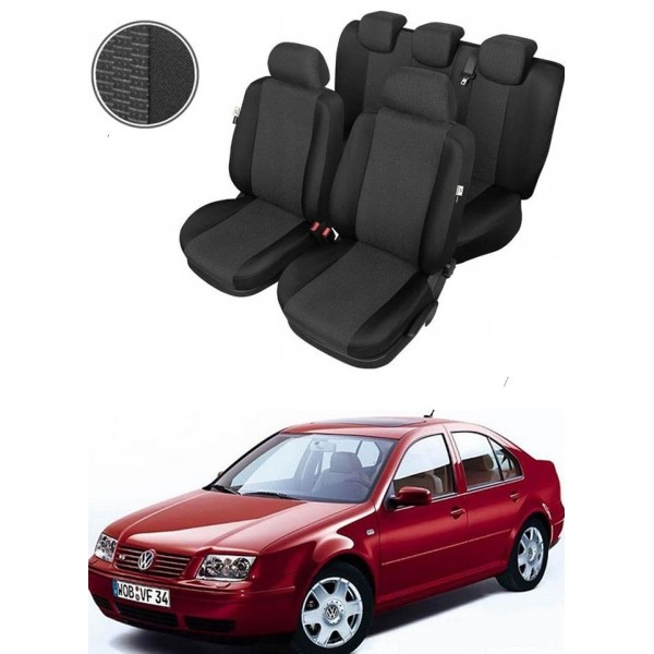 Huse Scaune Dedicate Vw Bora 1999-2005 Premium Bancheta Fractionata