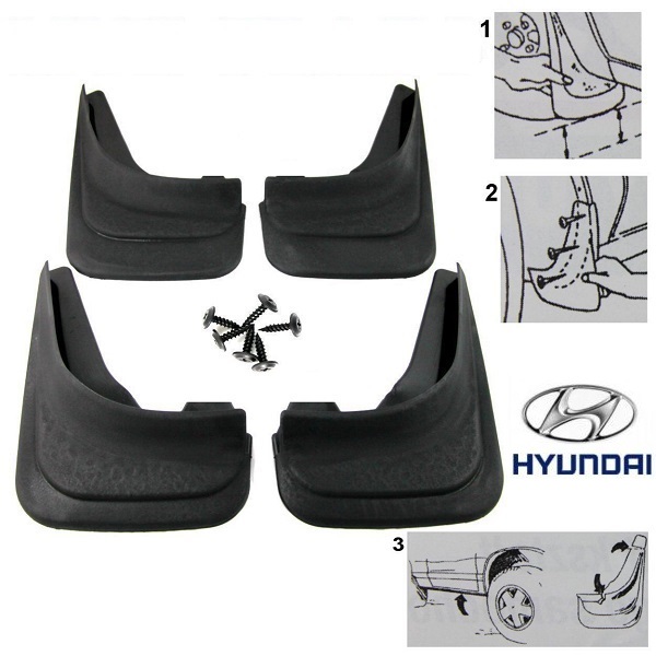 Set Aparatori Noroi Hyundai Accent 2005-2015