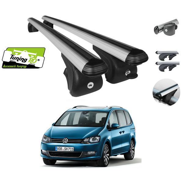 Bare Portbagaj Aero Vw Sharan 2010-2021 dedicate cu sistem antifurt