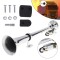 Claxon 1 Goarna Cromata compatibil MAN L2000 din inox 24v cu electrovala