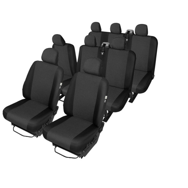 Huse Scaune 8 Locuri VW T5 2005-2011 din material gros textil