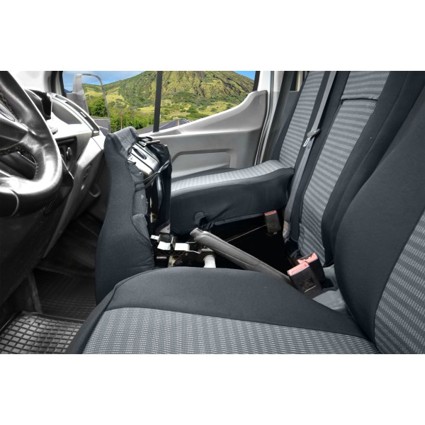 Huse Scaune 7 locuri Vw Crafter  cabina dubla dokka 2006-2022 din bumbac gros 3 locuri fata si 4 locuri spate