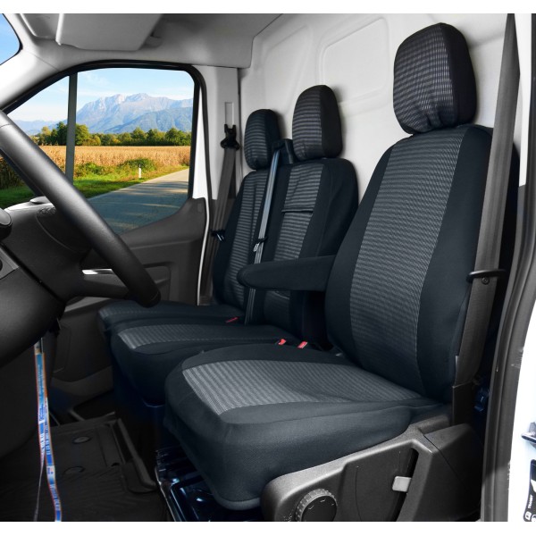 Huse Scaune si Covorase 3 locuri FORD TRANSIT 2006-2013 pachet interior complet calitate premium