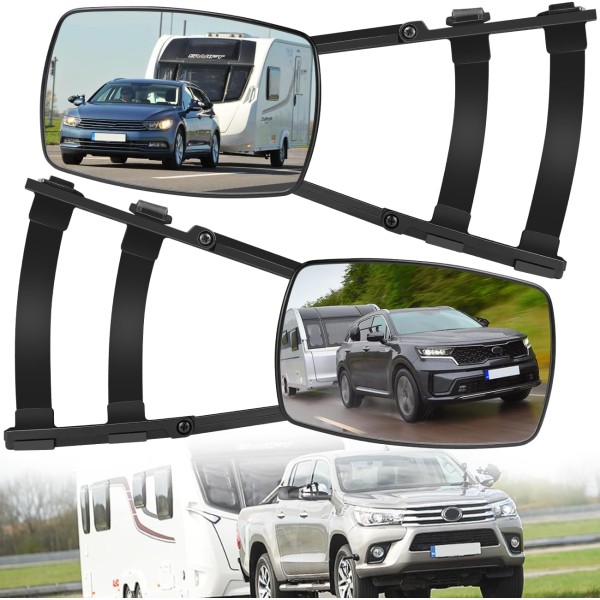 Set Extensie 2 Oglinzi AUDI Q3 SPORTBACK 2019-2024 pentru extensii oglinzi fabrica remorca Rulota, Camper si autorulote