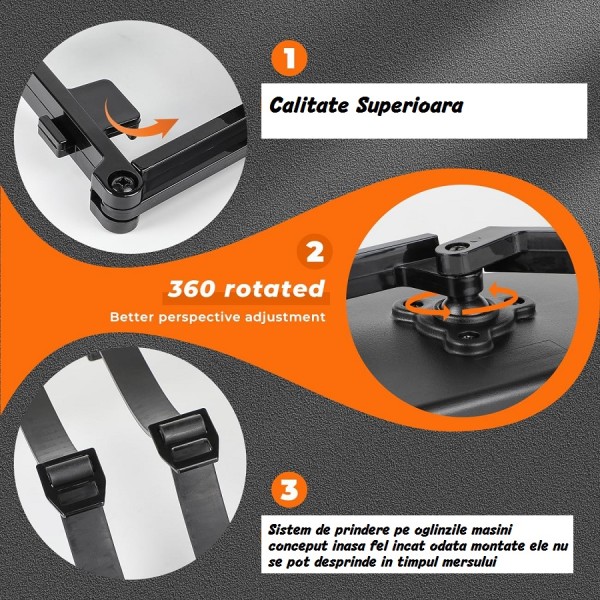 Set Extensie 2 Oglinzi AUDI Q3 SPORTBACK 2019-2024 pentru extensii oglinzi fabrica remorca Rulota, Camper si autorulote