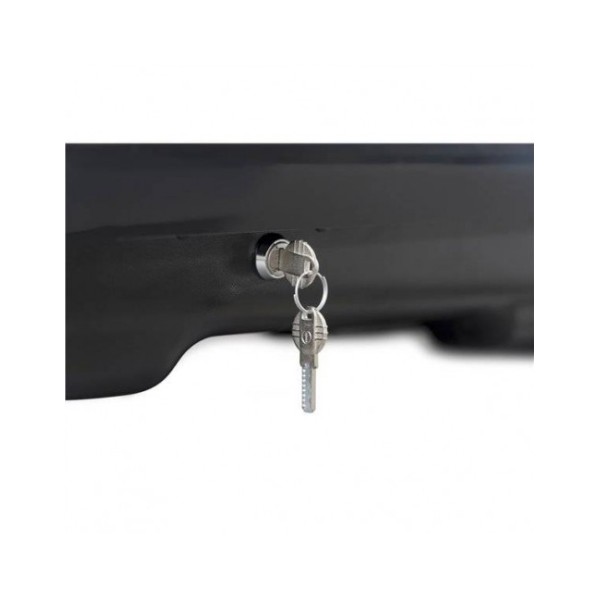 Cutie portbagaj Menabo Diamond 500 litri Black aerodinamic, 209x79x36cm