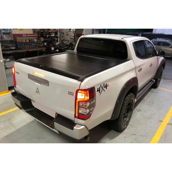 Închidere Benă Tip Rulou Manual MITSUBISHI L200 V 2015+ 2024 Cabină Dublă, Negru
