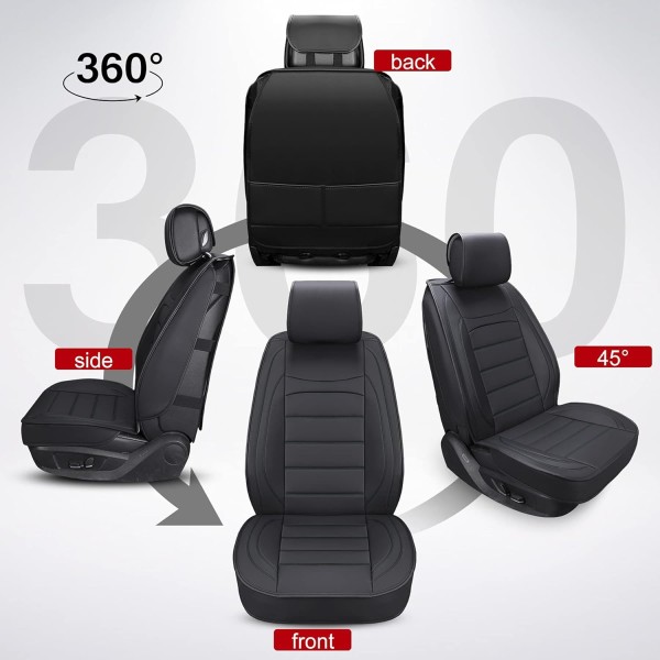 Huse Scaune Piele Lux Volvo V70 I 1996-2000 culoare negru