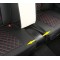 Huse Scaune Piele Romb Rosu Negru Volkswagen Jetta VI 2010-2018