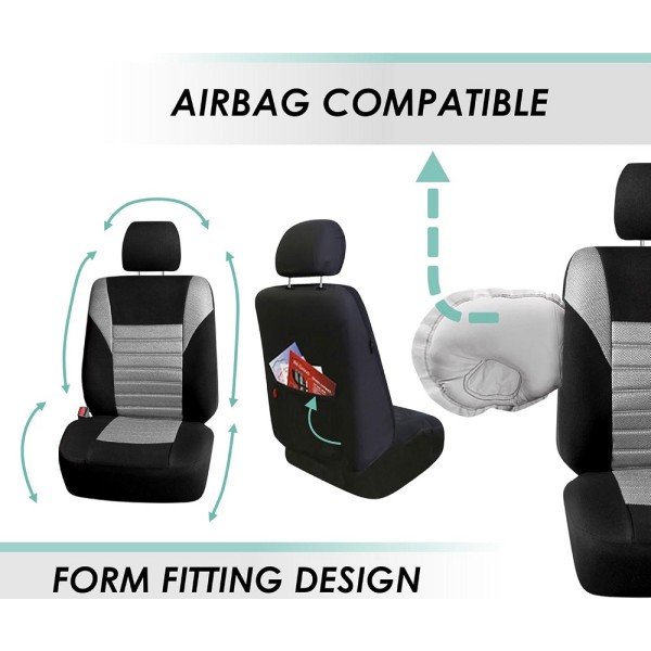 Huse Scaune SEAT IBIZA V 2017-2025 Bancheta Fractionata Culoare  negru gri antracit