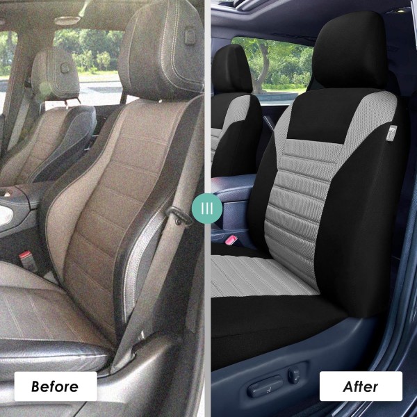 Huse Scaune SEAT IBIZA V 2017-2025 Bancheta Fractionata Culoare  negru gri antracit