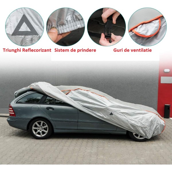 Prelata protectie impotriva ploi cu Antigrindina MERCEDES-BENZ KLASA S W222 2013-2025 Premium 5 straturi de protectie
