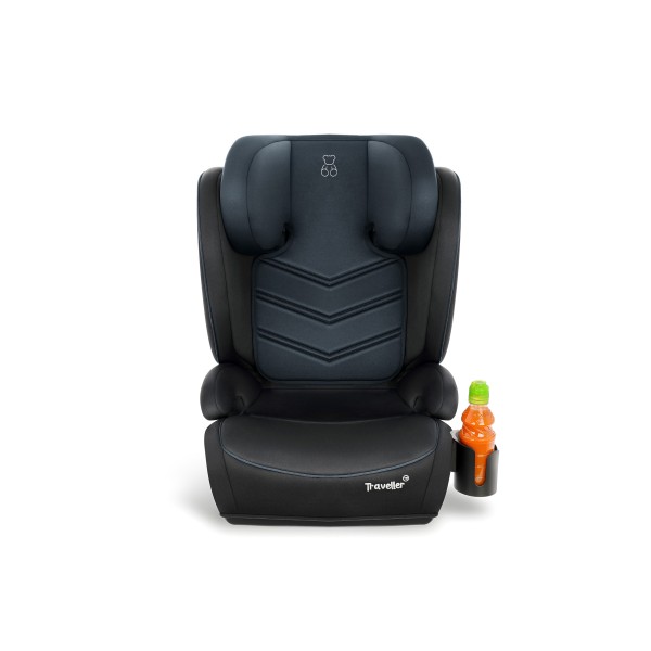 Scaun Auto Copii 100–150 cm (3.5–12 ani) Culore Negru Albastru Reglabil 13 Poziții 2 cm Spuma comfort Plus, Înălțător Inclus Certificare i-Size R129