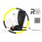 Scaun Auto Copii Piele Romb culoare Negru ISOFIX i-Size R129 100–150 cm  Premium, Reglabil, Înălțător Inclus si suport sticle