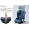Scaun Auto Copii 2in1 Culoare Albastru  Certificare i-Size R129 ISOFIX 100–150 cm – Reglabil, Înălțător Auto Suport Sticle