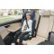 Scaun Auto Copii 2in1 Culoare Albastru  Certificare i-Size R129 ISOFIX 100–150 cm – Reglabil, Înălțător Auto Suport Sticle