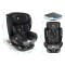 Scaun Auto Copii Gri-Negru  Rotire 360 Certificare R R129 i-Size 40–150 cm (0–12 ani), ISOFIX + Top Tether, Rotire 360° Organizer CADOU
