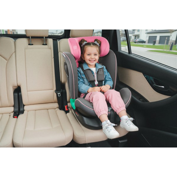 Scaun Auto Copii ROZ 40-150 cm TRAVELLER Certificare i-Size, ISOFIX + Top Tether, Rotativ 360°, Protecție Impact Lateral
