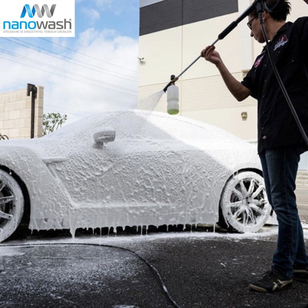Spuma Activa Auto 20L Nanowash Trend – Detergent Profesional pentru Spălătorii Self-Service