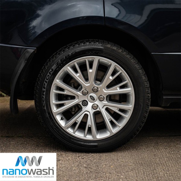 Soluție Luciu Anvelope Nanowash 5L Concentrat – Dressing Cauciuc Profesional Wet Look