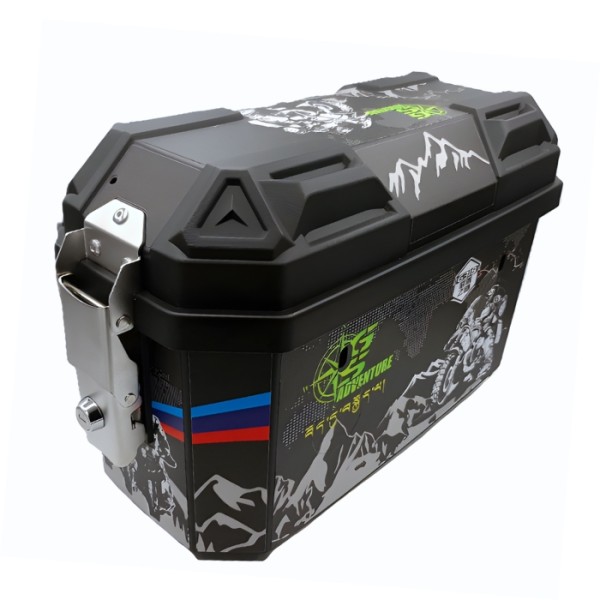 Set Cutii Laterale CFMOTO 800MT  Moto 45L cu Suport Metalic 49x21x30 cm – Side Case Motocicletă, Cutii Bagaj Waterproof, PP Rezistent