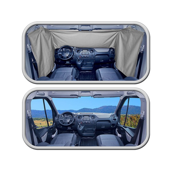 Set Perdele Geamuri Parbriz Cabina interior FORD E-TRANSIT  cu cabina de dormit