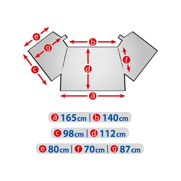 Set Perdele Geamuri Parbriz Cabina interior FORD E-TRANSIT  cu cabina de dormit