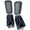 Set Cutii Laterale HARLEY-DAVIDSON STREET GLIDE  Moto 56L cu Suport Metalic 49x21x30 cm – Side Case Motocicletă, Cutii Bagaj Waterproof, PP Rezistent