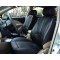 Huse Scaune din piele neagra cu cusatura alba eco VOLKSWAGEN CC 2012-2016  cu bancheta fractionata spate