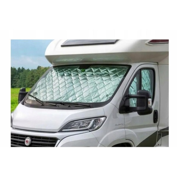 Parasolar Termoizolant Parbriz Fiat Ducato 2006-2026 Peugeot Boxer Citroën Jumper Protecție UV și Îngheț
