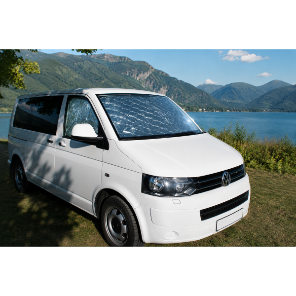 Parasolar Termoizolant Parbriz Mercedes Vito, VW T5, VW T6 și Campervan 2016+ | Protecție UV și Îngheț