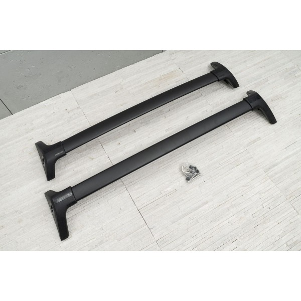 Bare Transversale  Portbagaj Toyota RAV4 XA50 2019-2026 OEM PT27842192 Negre Aluminiu