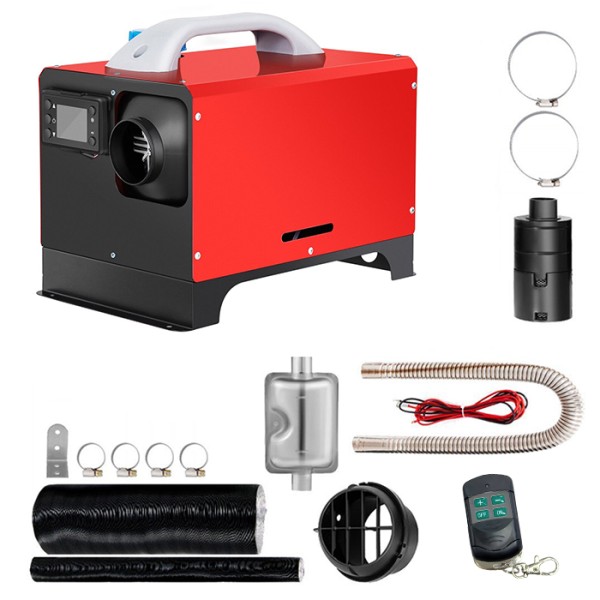 Sirocou 8kw diesel 220v Puternic incalzitor stationar silentios rulota camper garaj casa 220V  diesel  cu display LCD, telecomanda si bujie
