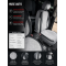 Huse Scaune Negru Gri BMW SERIA 4 GRAN COUPE F36 2014-2021  din Textil Romb cu inserie de piele si bancheta fractioanta cu Airbag si SRS compatibil cu scaune incalzite si ventilate