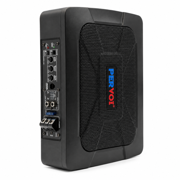 Subwoofer Auto Activ Slim Pervoi CTC-6921 6×9", 800W, 120W RMS, Amplificator Integrat