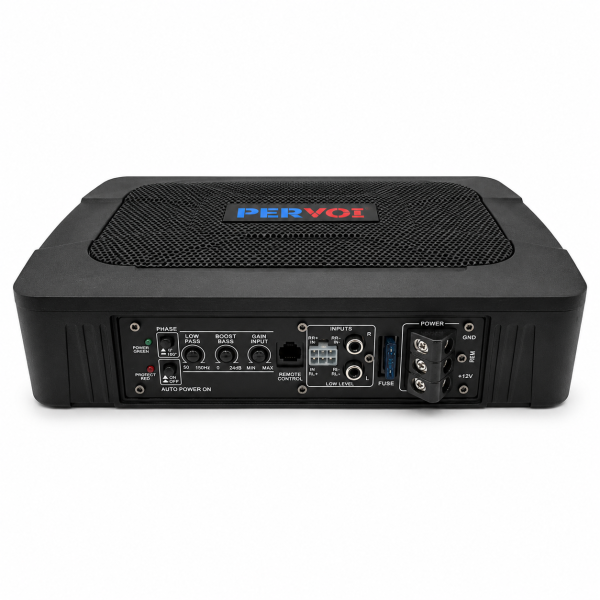 Subwoofer Auto Activ Slim Pervoi CTC-6921 6×9", 800W, 120W RMS, Amplificator Integrat
