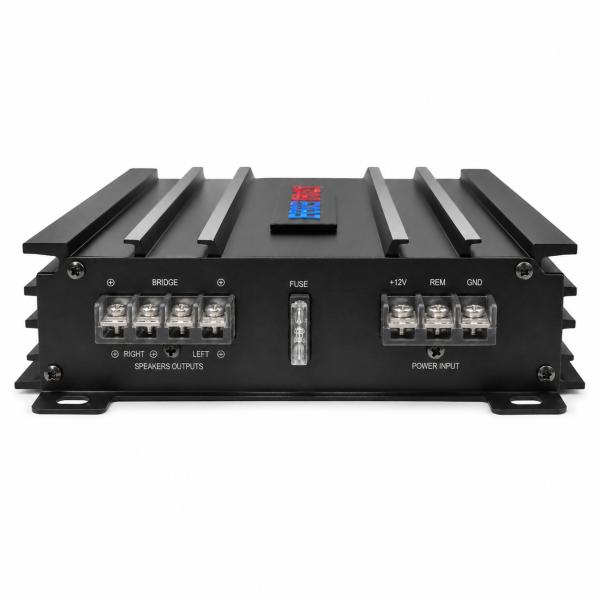 Amplificator Auto Audio 2 Canale C-236, 2×70W RMS, Bridge 200W RMS, Bass Boost, HPF/LPF