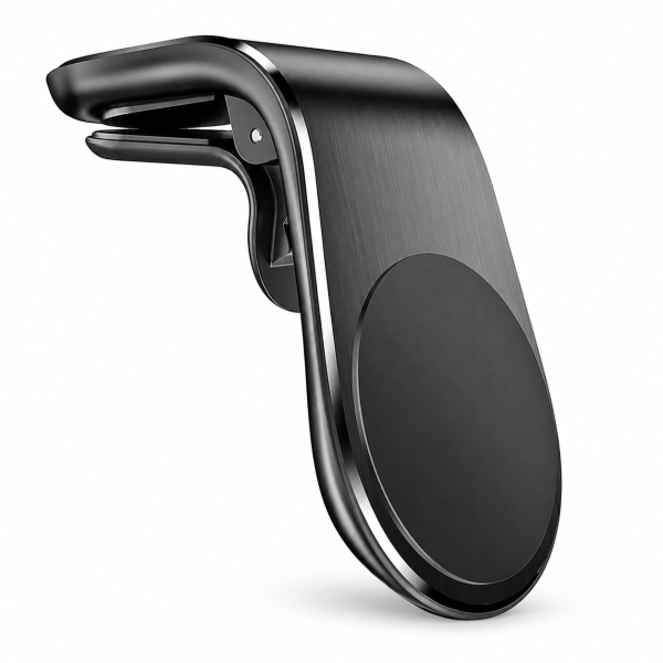 Suport Telefon Auto Magnetic pentru Grila de Ventilație compatibil cu toate grilele de ventilatie – Universal, Magnet Puternic, 2 Plăcuțe Metalice