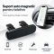 Suport auto magnetic pentru telefon, cu montare pe grila de ventilație, rotire 360° și suprafață antialunecare din silicon. Compatibil universal, compact și ușor de montat.