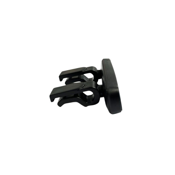 Suport auto magnetic pentru telefon, cu montare pe grila de ventilație, rotire 360° și suprafață antialunecare din silicon. Compatibil universal, compact și ușor de montat.