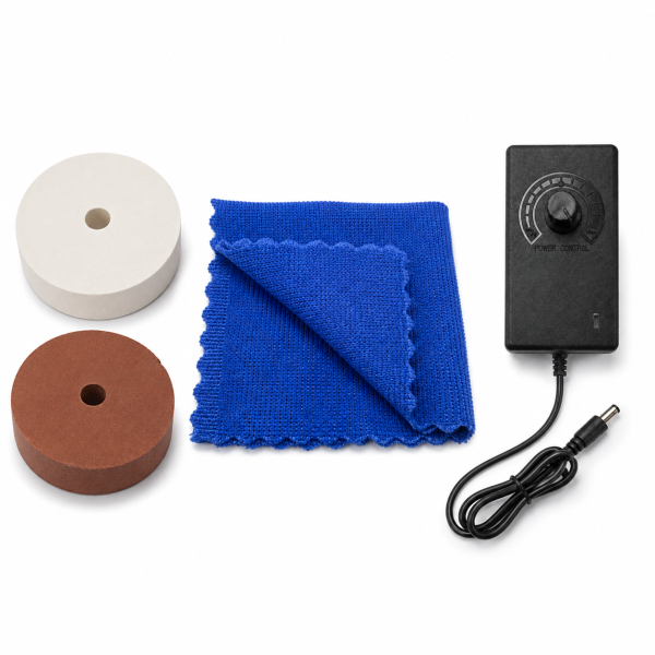 Mini Polizor de Banc 12V 200W PA1812, 2000–6000 RPM, 2 Discuri 70 mm, Turație Reglabilă