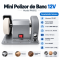 Mini Polizor de Banc 12V 200W PA1812, 2000–6000 RPM, 2 Discuri 70 mm, Turație Reglabilă