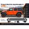 Praguri Electrice Jeep Wrangler JL 4 Uși 2018 2019 2020 2021 2022 2023 2024 2025  – Trepte Laterale Retractabile Aluminiu