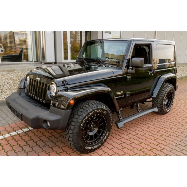 Praguri Electrice Jeep Wrangler JK 4 Uși 2007-2018 – Trepte Laterale Retractabile Aluminiu