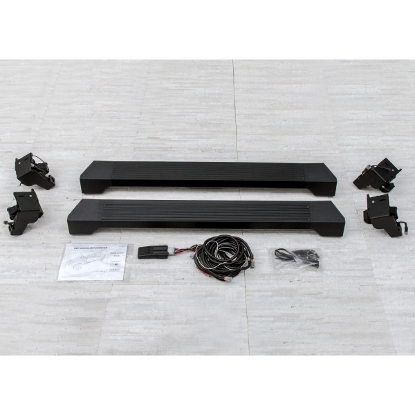Praguri Electrice Jeep Wrangler JK 4 Uși 2007-2018 – Trepte Laterale Retractabile Aluminiu